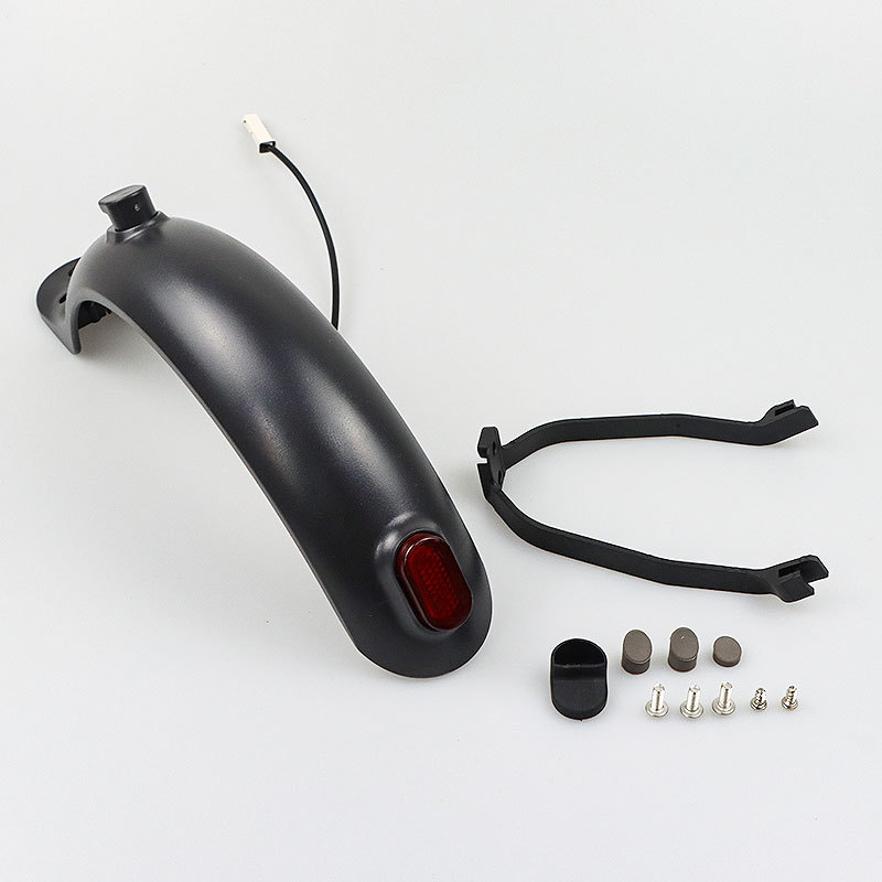 Electric scooter accessories M365 mudguard suit with bracket with tail light m365 rear mudguard
