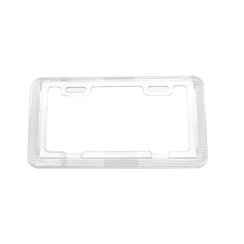 in stock battery car license plate protection frame tail plate frame transparent white Guangdong Beijing Hubei GM