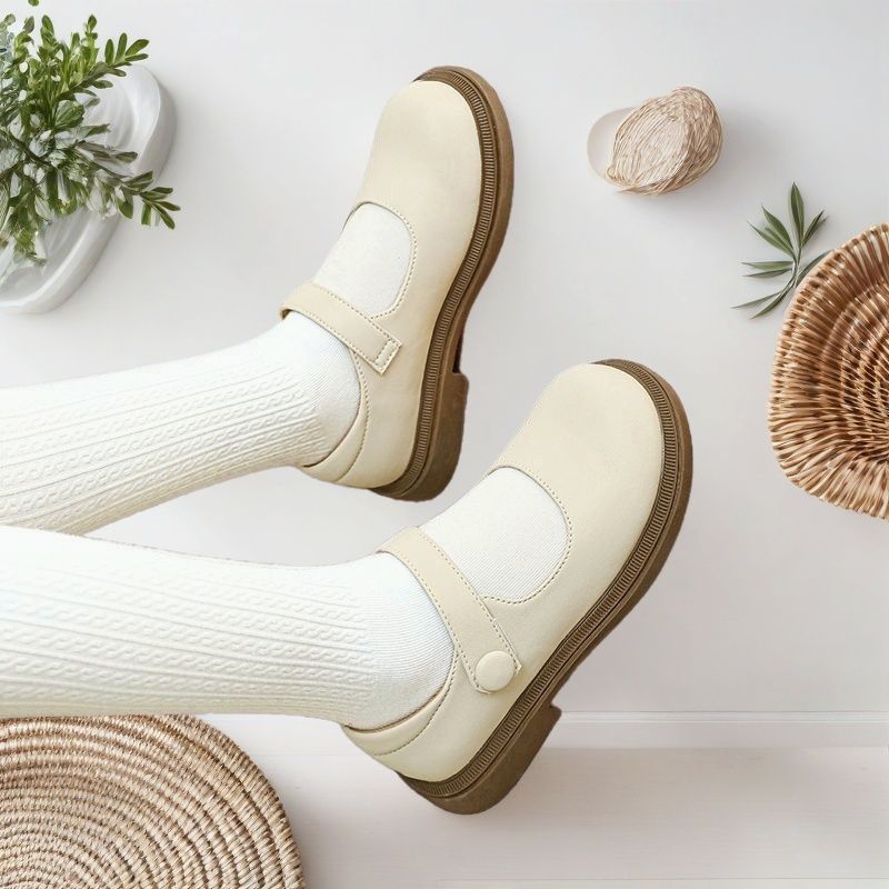 Кожаные туфли для девочек принцесса британского стиля новые модные весна-осень мягкая подошва обувь для выступлений детей