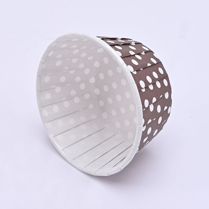 Small Roll-up Cake Cup Round Disposable Film Mafen Cup Oil-proof Waterproof High Temperature Oven Special Cup