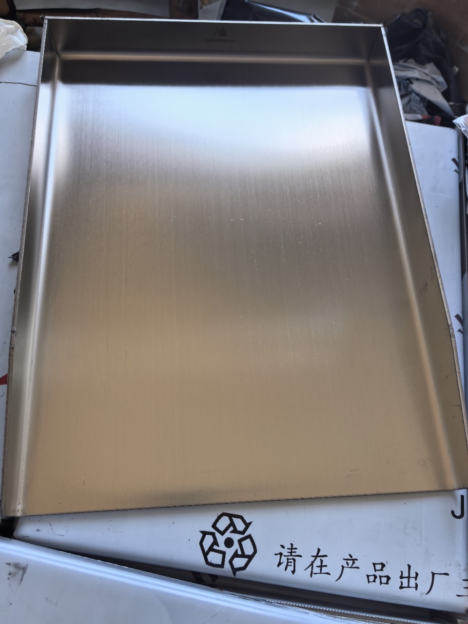 Сковорода для барбекю из нержавеющей стали 304, импортная, для гриля, для кемпинга, толстая, пищевого класса, 40*30 см