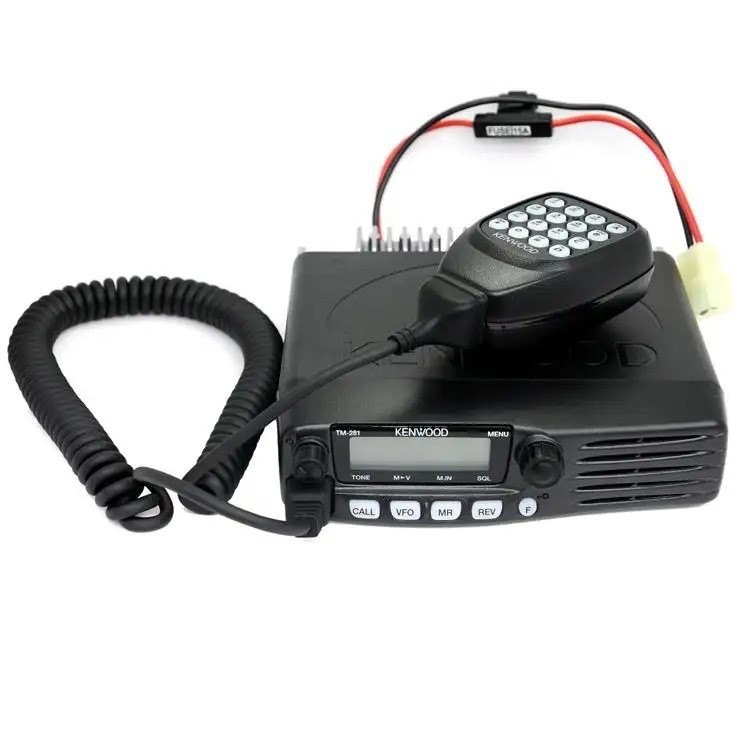Kenwood Tm-481A/281A Vehicle-Mounted Walkie-Talkie Vehicle Radio Marine Ship High Frequency High Power