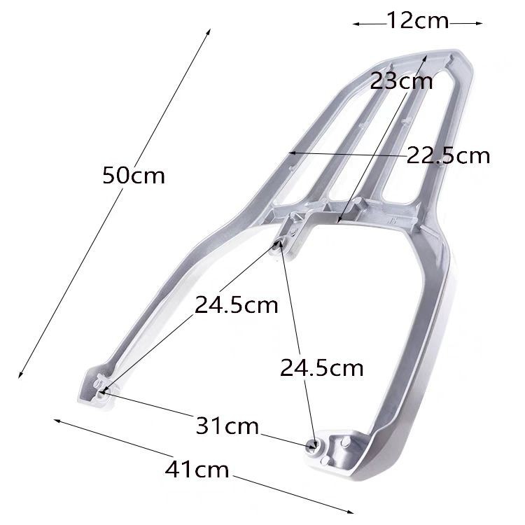 Suitable for Electric Vehicle Luyuan Zs60 S60-L Rear Shelf Rear Trunk Cargo Trunk Bracket Hanger Thickeneded