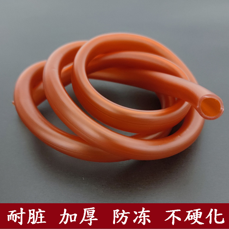Large 10mm bakelite tea tray drain pipe with absorbent ball silicone drain pipe tea table water outlet hose tea set accessories