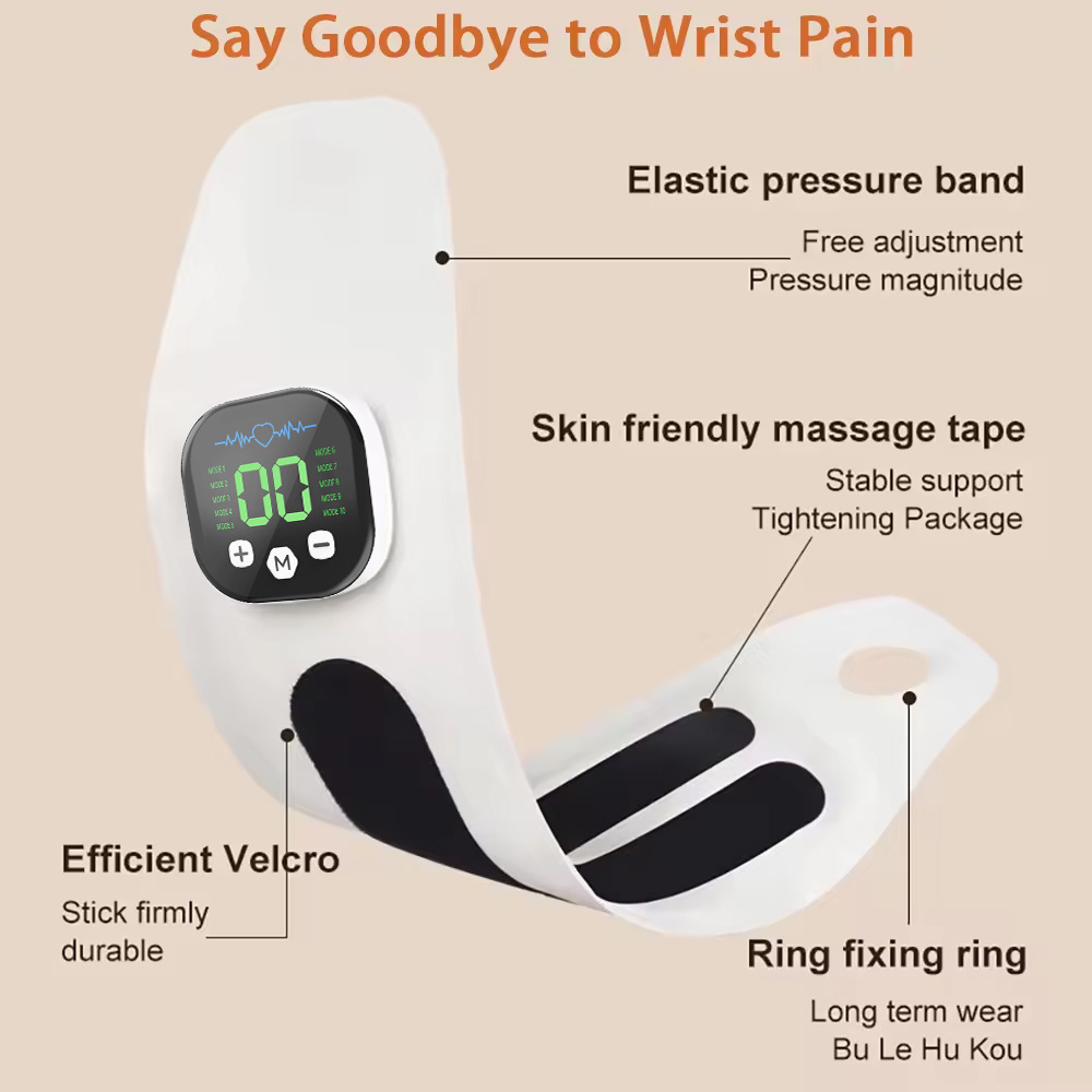 Ems Tendon Sheath Wrist Massager Wrist Smart Massage Wrist Support Household Wrist Support Universal Smart Wrist Support