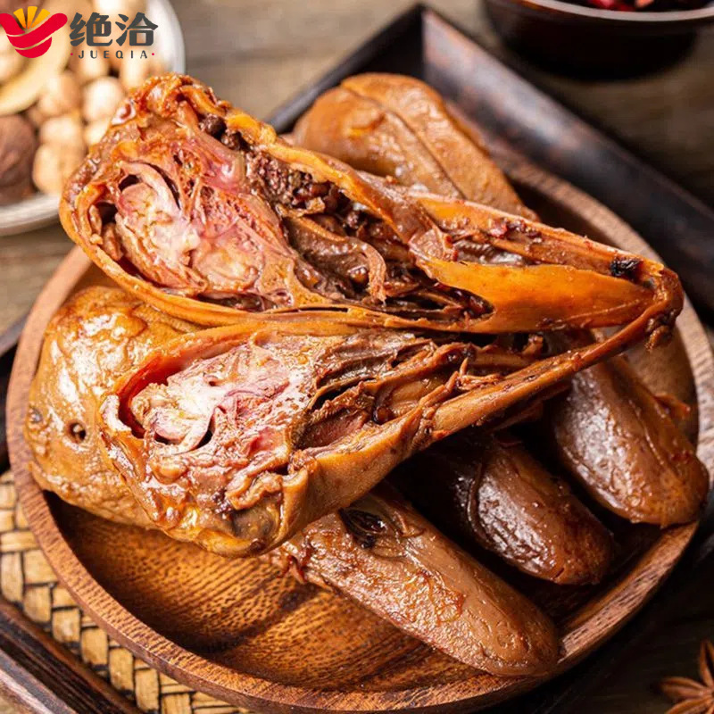 Уникальный Сладкий и Острый Вкус Утки Головка от Juwei, Большое Мясо, Более Острый, Чтобы Удовлетворить Жажду Под Вином, Можно Оптово Продавать