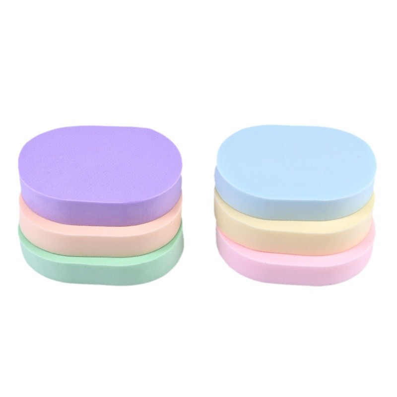 Factory Outlet Face Beauty Pearl Hole Sponge Cleansing Face Cleansing Face Cleansing Thickened Lanyard Cleansing Sponge
