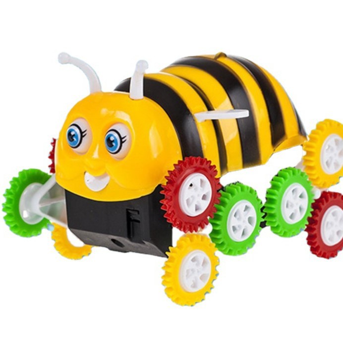 Little Bee Dump Truck Stunt Children's Electric Tumbling Car Small Toy Internet Celebrity Douyin New Street Stall Supply Promotion