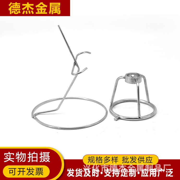 Factory Direct Sale of Stainless Steel Wire Wall-Mounted Bending Brackets 15/20/25/30cm Straight Shelf Brackets, Large Quantity Discounts