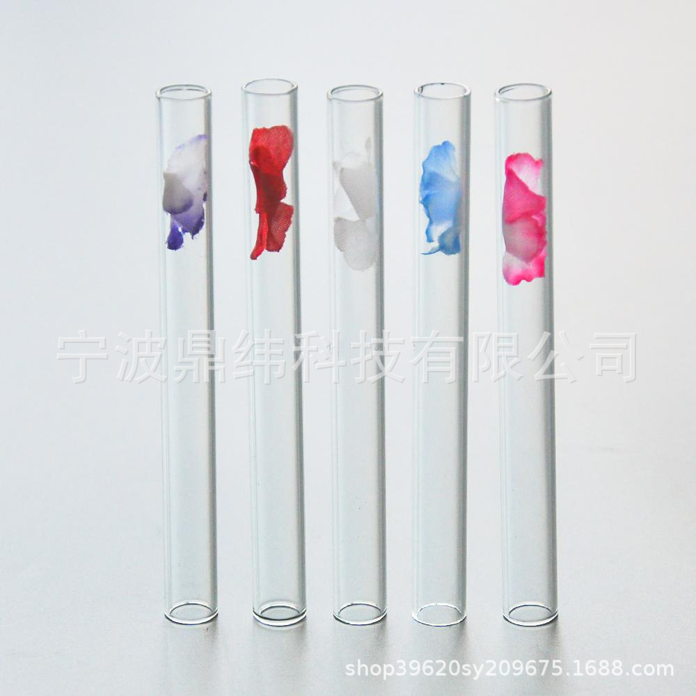 Manufacturers Supply Glass Straws, Glass Straight Tubes, Flower Tubes and Smoking Accessories