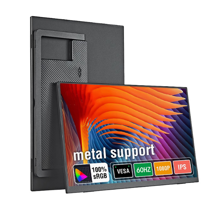 15.6inch Wireless Portable Monitor Android Phone Pc Wireless Screen Projection Computer Expansion Ips