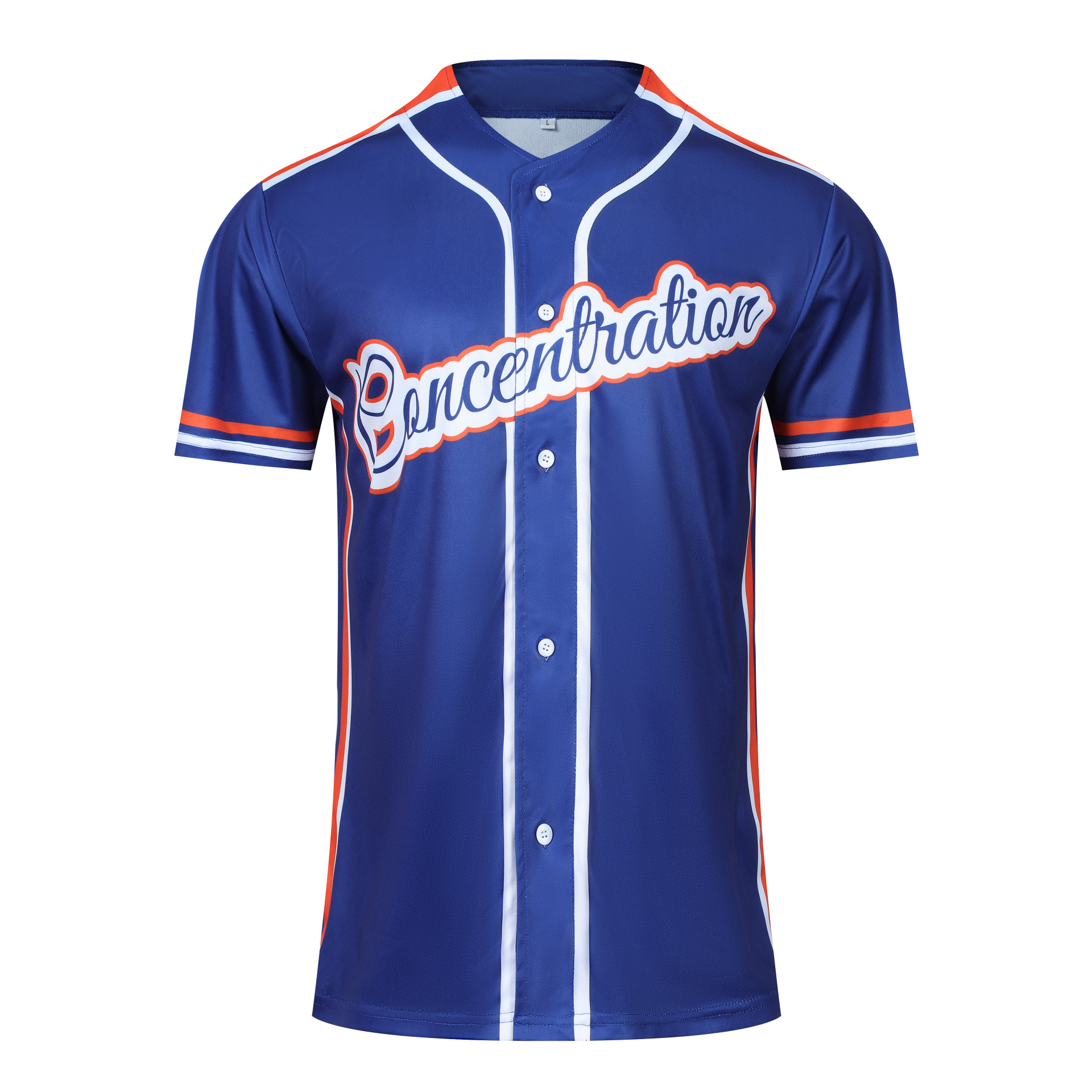 Short-Sleeved Baseball Uniform Shirt with Custom Logo Men's Sports Suit Softball Uniform with Custom Embroider Digital Printed Polyester Cardigan