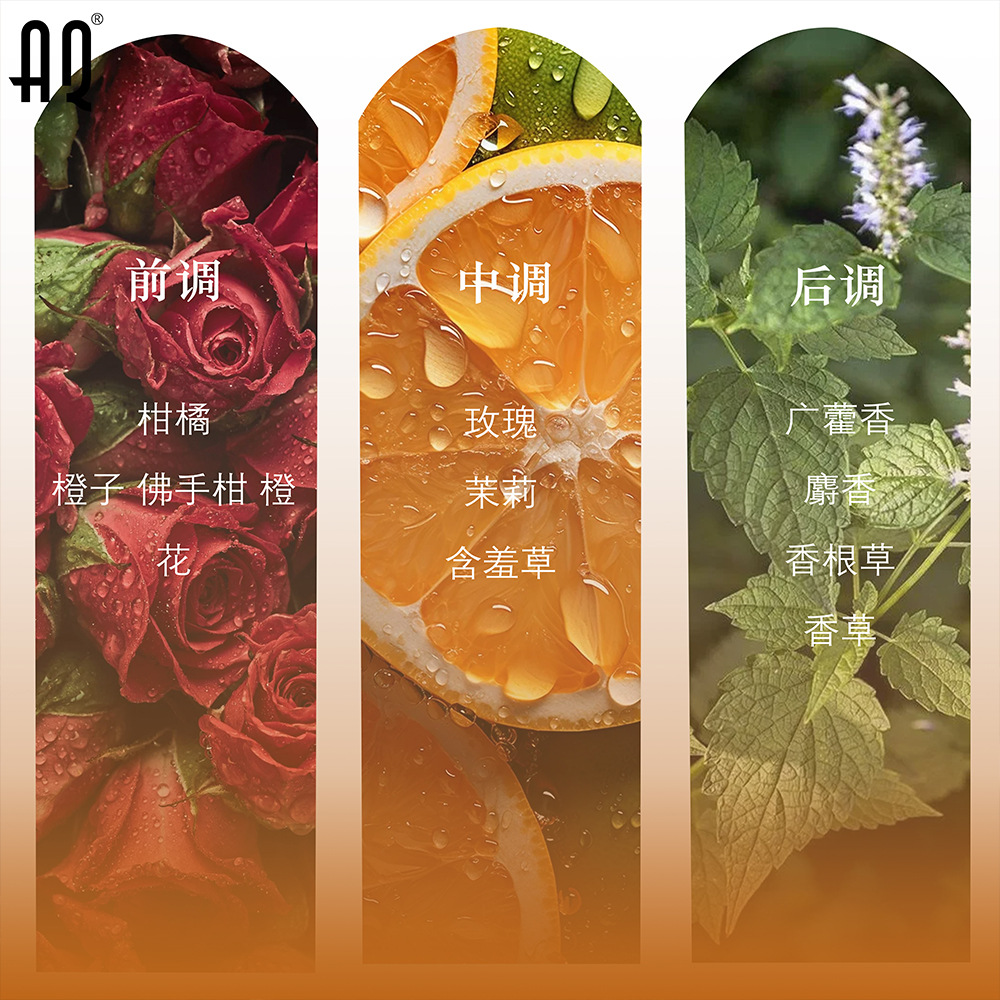 Cross-Border Foreign Trade Hot-Selling Women's Perfume Floral Woody Citrus Perfume Fresh Light Fragrance Floral Fruity Fragrance Student Perfume