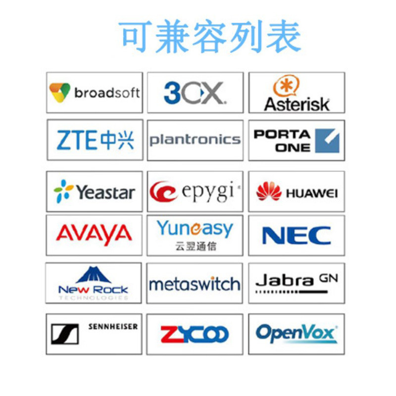 Neutral Panel Ip Phone 2Sip Supports Recording 500 Phone Book Without Logo Dual Network Port Phone Landline