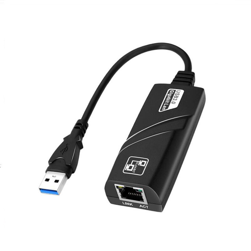 Factory wholesale 100 megabyte network card USB2.0 to RJ45 with cable drive-free network converter bare metal in stock supply