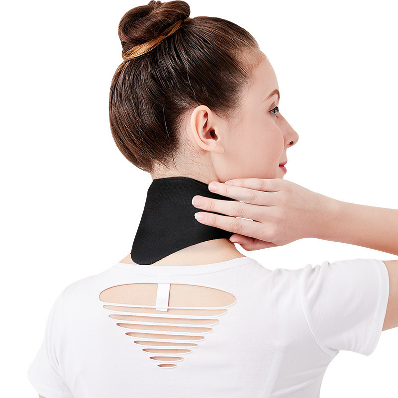 Self-Heating Wordless Cervical Spine Neck Brace, Summer Support Vertebra Brace, Shoulder Protection, Travel Neck Brace, Neck Brace