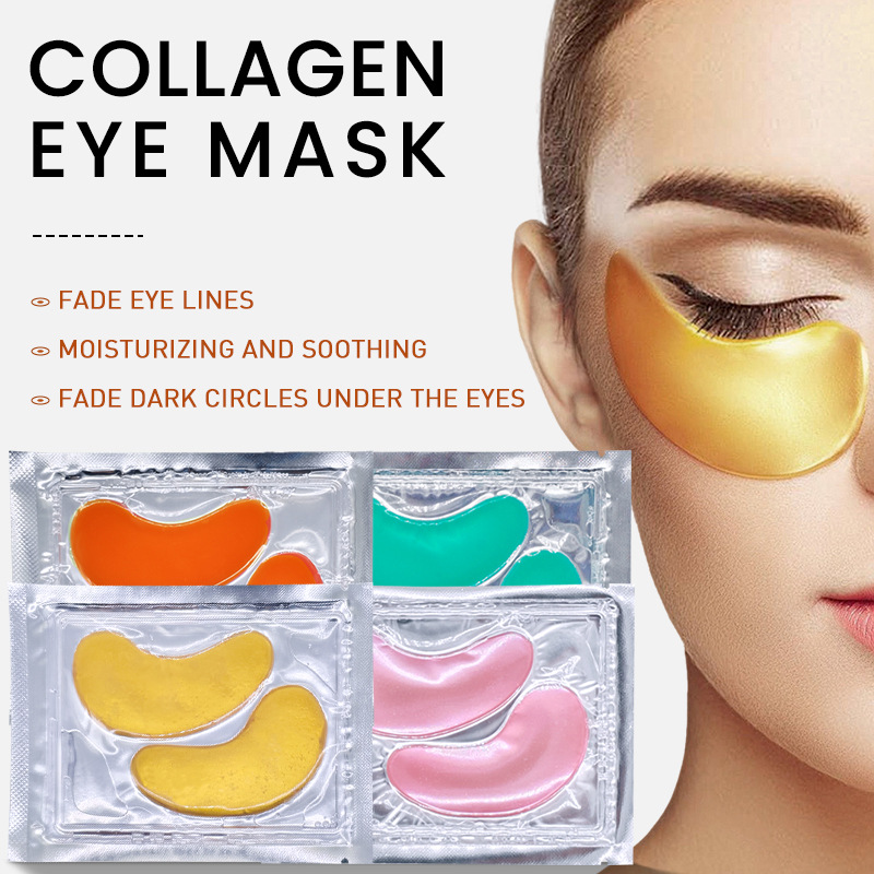Wholesale Gold Hydrating Eye Patch Collagen Crystal Moisturizing Eye Match Tightening Fade Eye Match