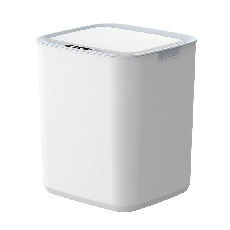 Intelligent Induction Trash Can Fully Automatic Household Living Room Kitchen Bedroom Bathroom Creative Classification Trash Can with Lid