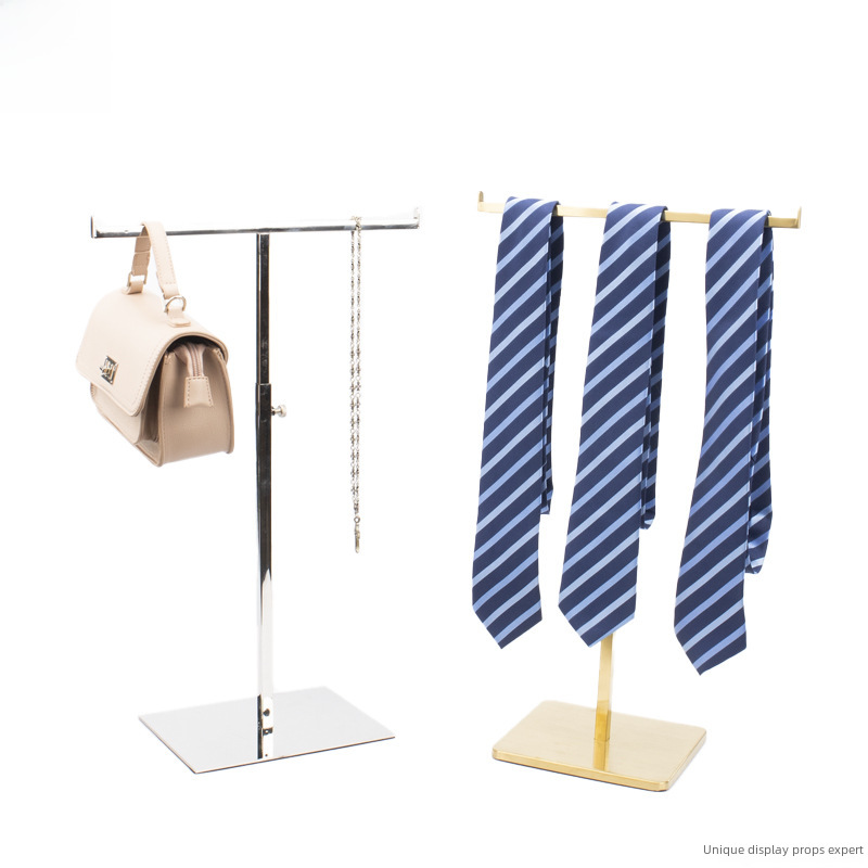 Cross-Border Multifunctional T-Shaped Scarf Bag Display Rack Necklace Storage Rack Clothing Store Display Rack
