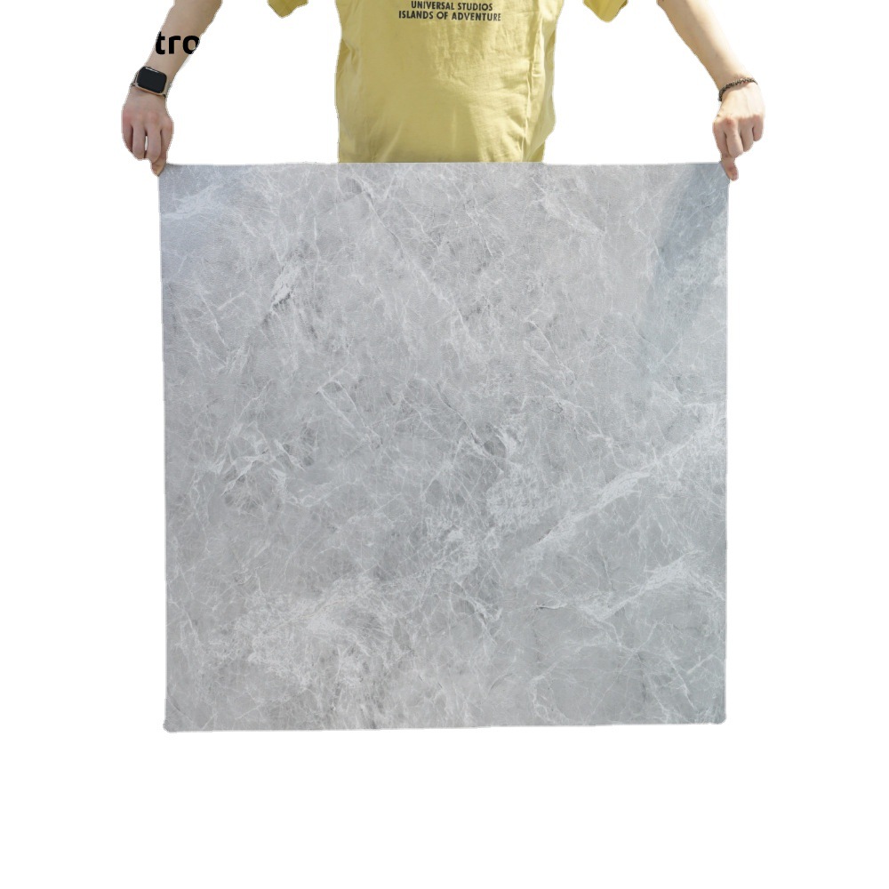 [800*800 extra thick] 80 floor stickers self-adhesive floor tiles household floor leather commercial PVC floor leather