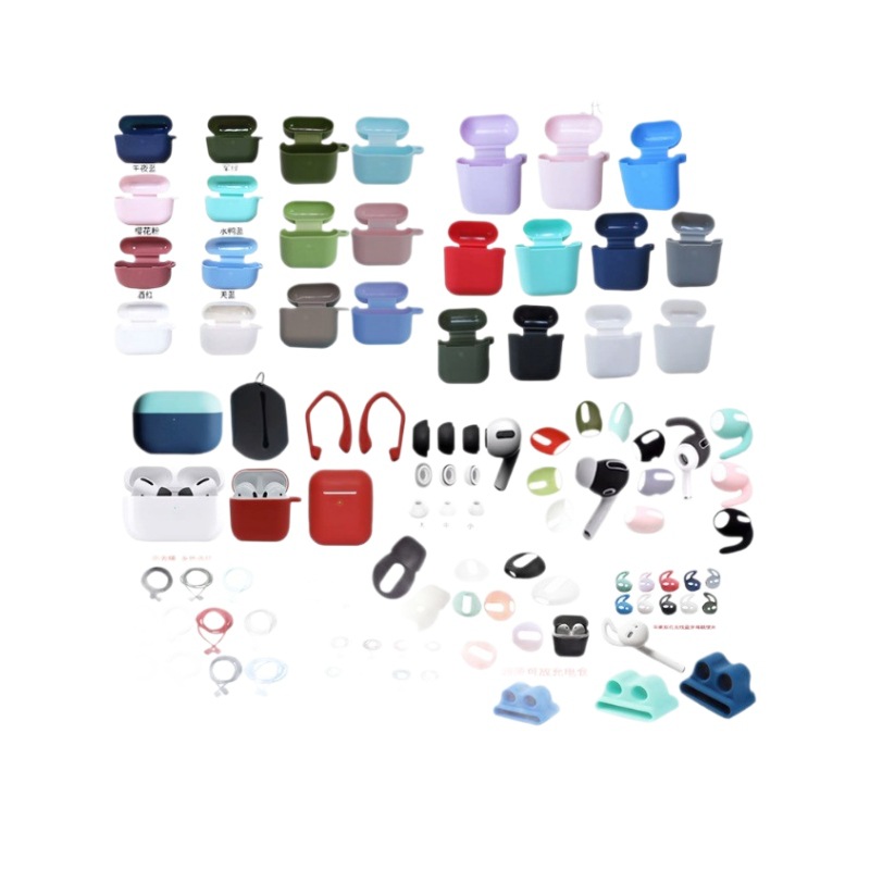 For airpods headphone covers TWS Huawei Xiaomi Rammer Silicone Earbuds Earbuds Ear Cap Apple Second Generation Headset