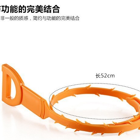 Sewer Hair Cleaner Toilet Pipe Dredge Foreign Body Jiale Hook Pipe Cleaner Sink