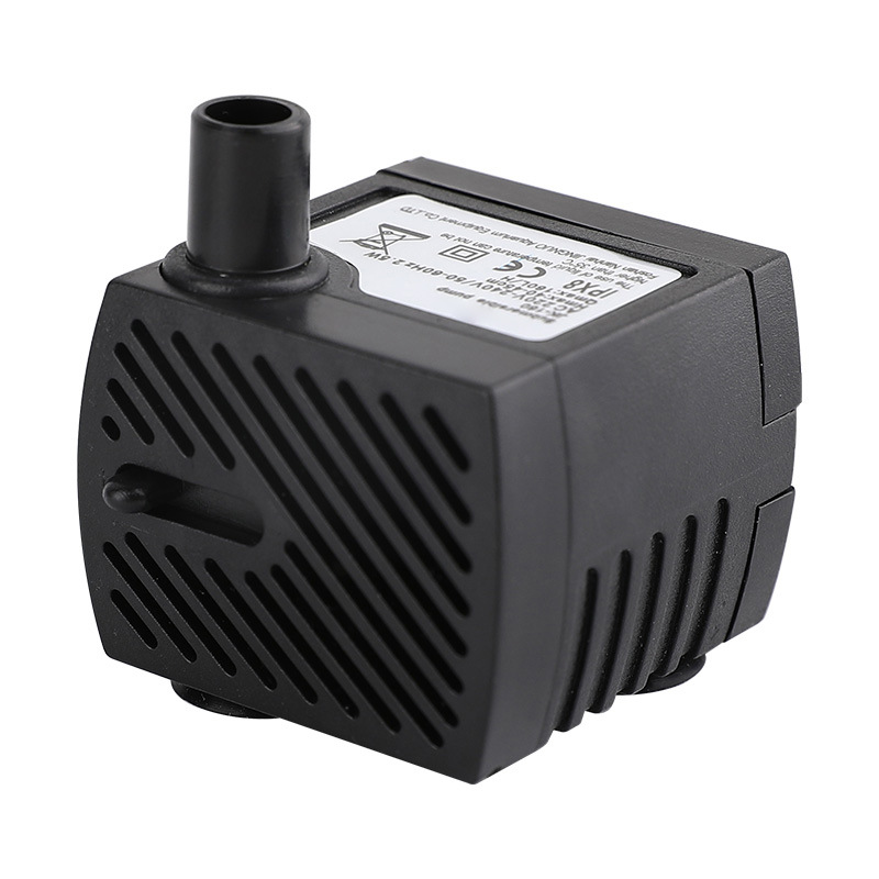 Spot Wholesale Multifunctional Fish Tank Submersible Pump Rockery Silent Pet Silent Water Dispenser Submersible Pump Filter Pump