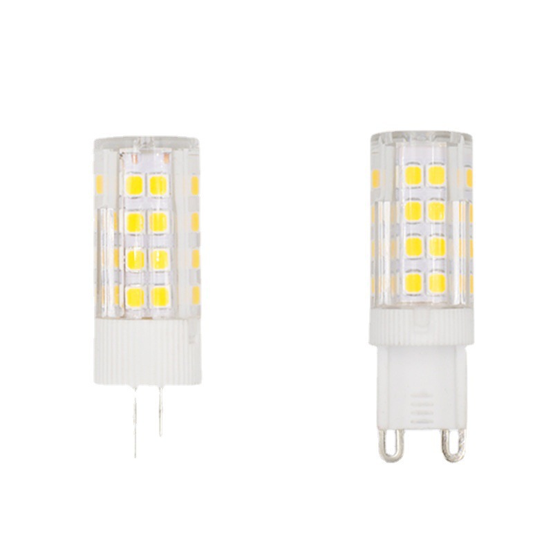 LED lamp bead E14 screw 220V pin monochrome bright corn bulb crystal lamp bulb G4G9 light source