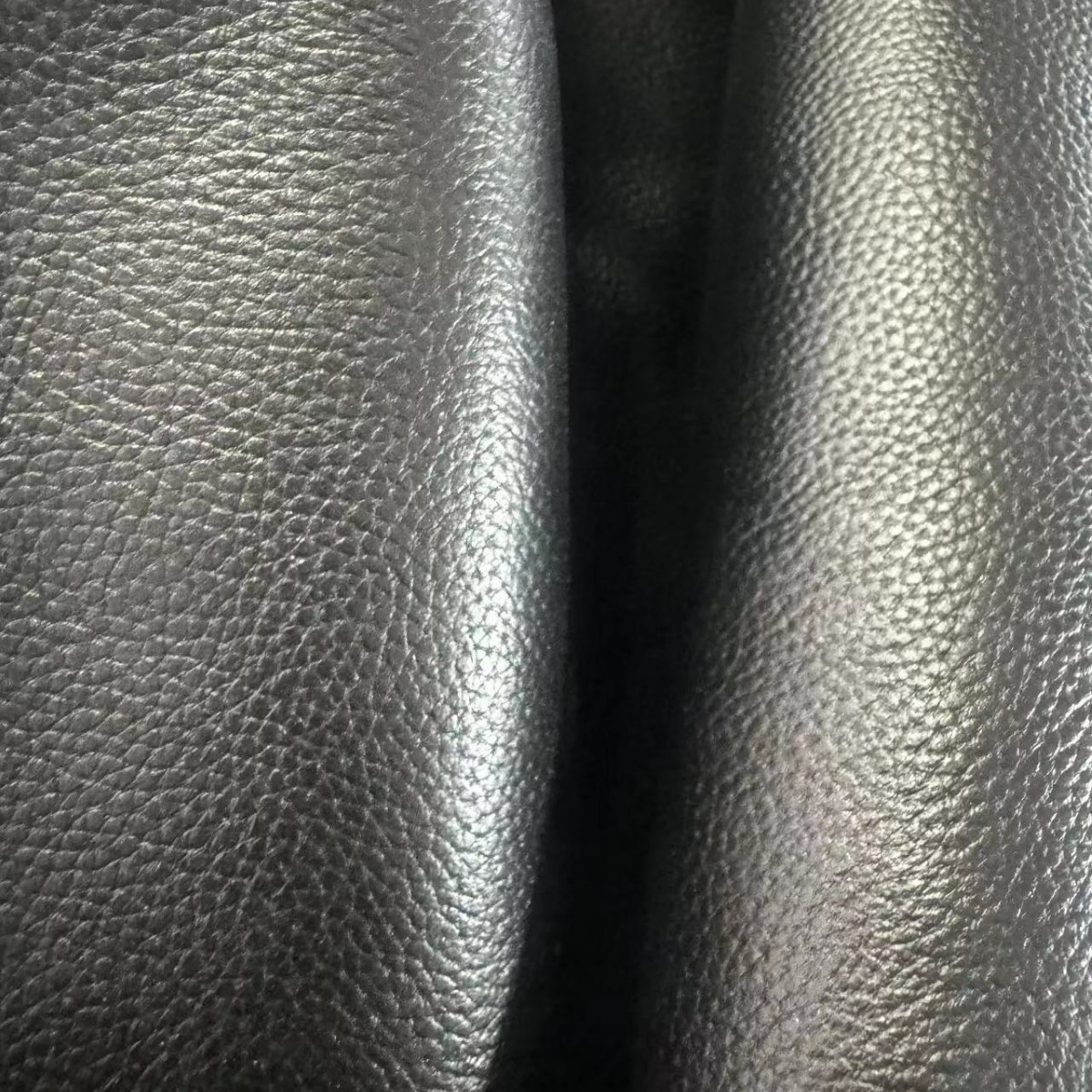 Top layer cowhide leather top layer litchi pattern large litchi pattern pressure wrestling pattern large size DIY real cowhide