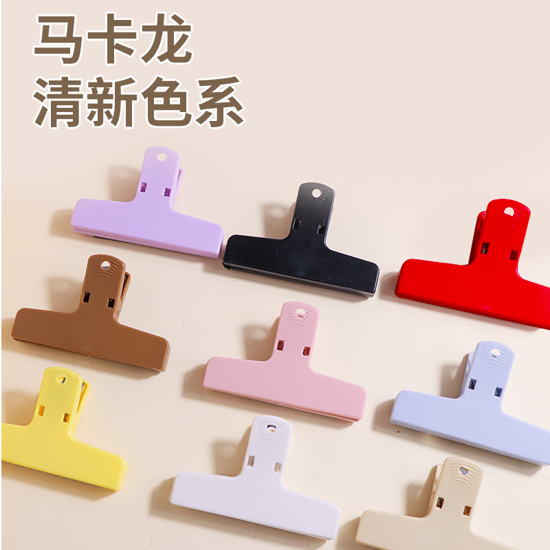Magnetic Clip in Stock, Colorful Plastic Magnetic Clip, Notebook Clip, Office Receipt, Student Test Paper Folder, Binder Clip