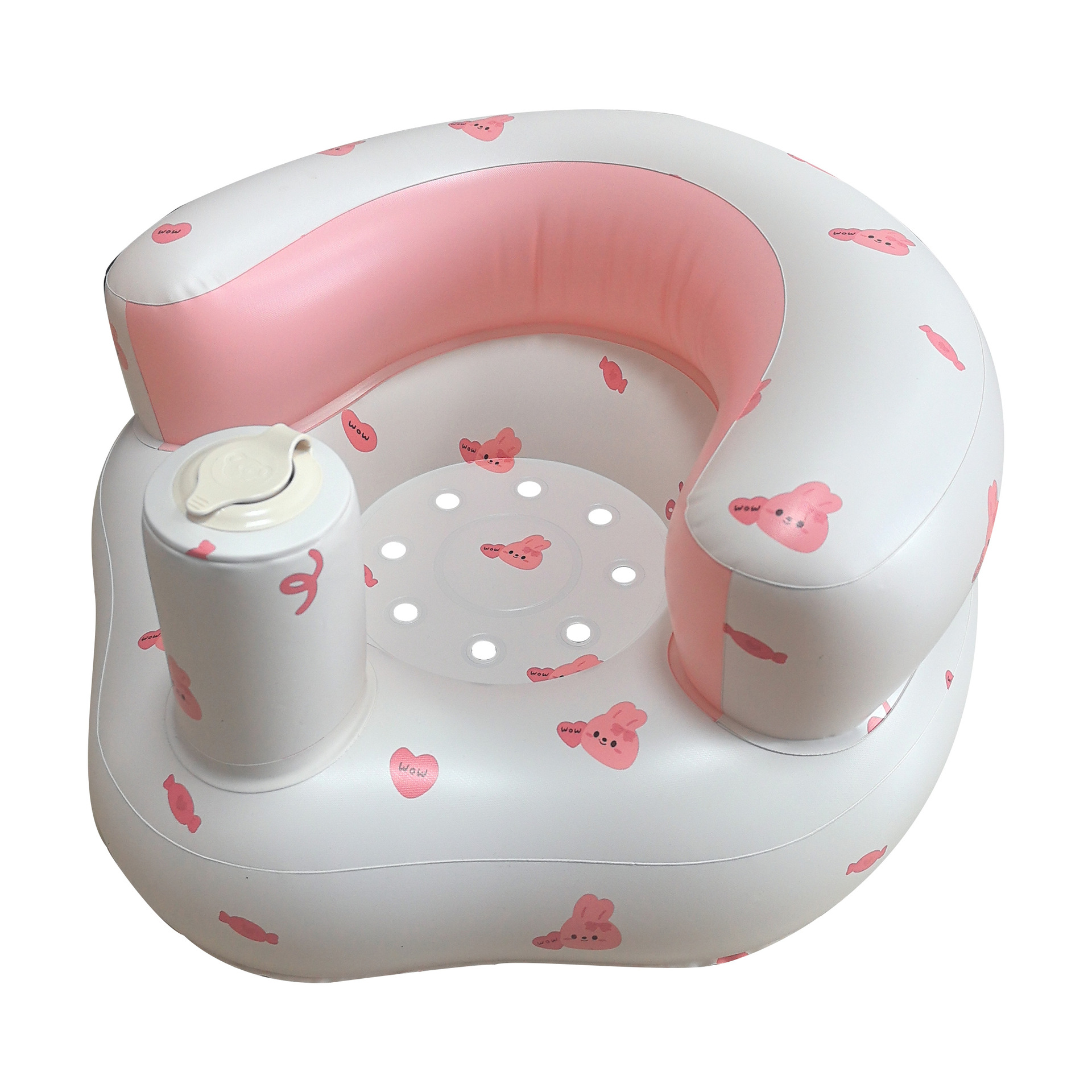 Factory Wholesale Spot Pvc Inflatable Learning Seat Training Anti-Fall Baby Sofa Inflatable Kidsren's Sofa Toys