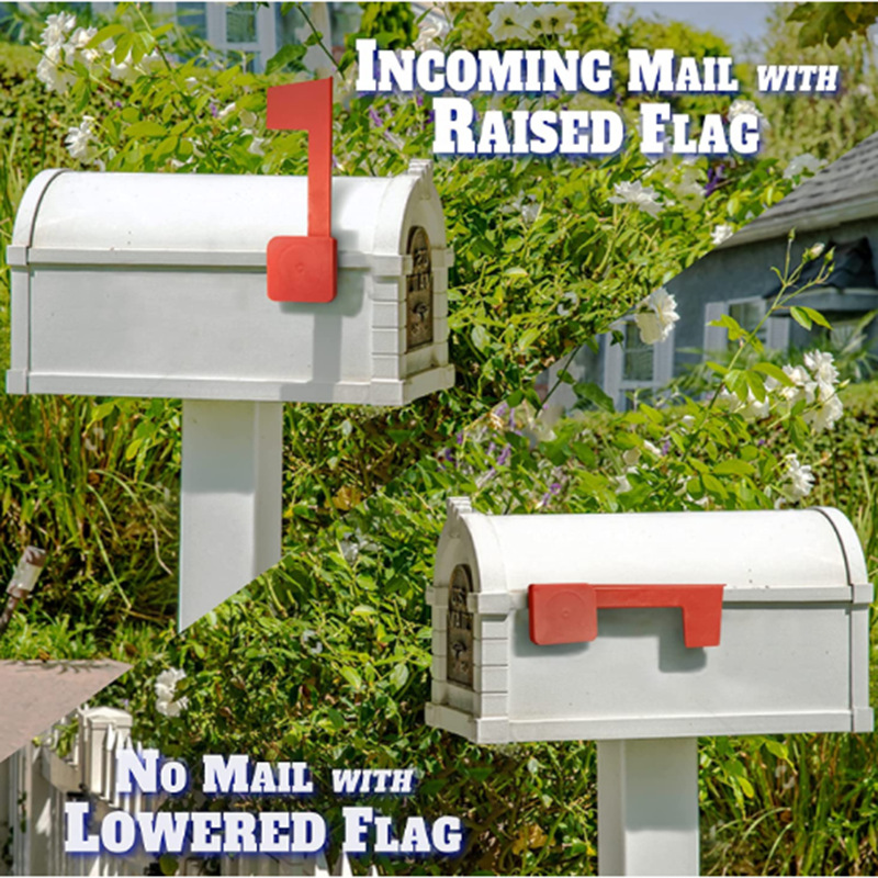 Cross-Border Universal Outing Professional Mailbox Flag Box Replacement Flag Kit Without Tools Universal Mailbox Flag