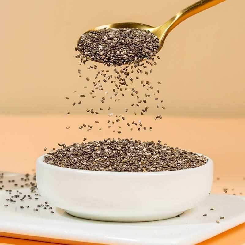Chia Seed Flagship Store Official Website Ready-To-Eat Meal Replacement Full Wash-Free Drink Canned 1000g Edible Chia Seeds