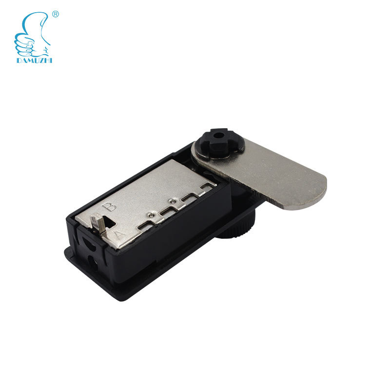 Rechargeable Pile Lock Mechanical File Cabinet Password Lock Cash Box Desk Drawer Cabinet Box Tool Box Turn Tongue Lock