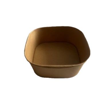 Disposable Square Paper Bowl Square Paper Bowl Stock Offer