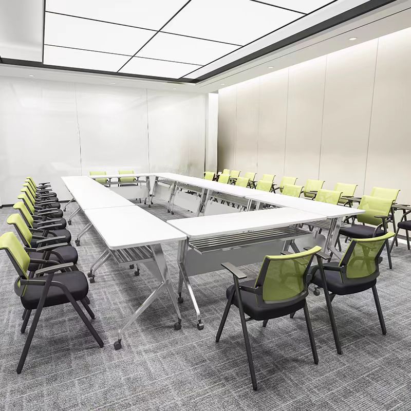 Customized Folding Training Chair with Writing Board, News Chair, School Conference Room Chair, Training Chair with Table Board, Conference Chair