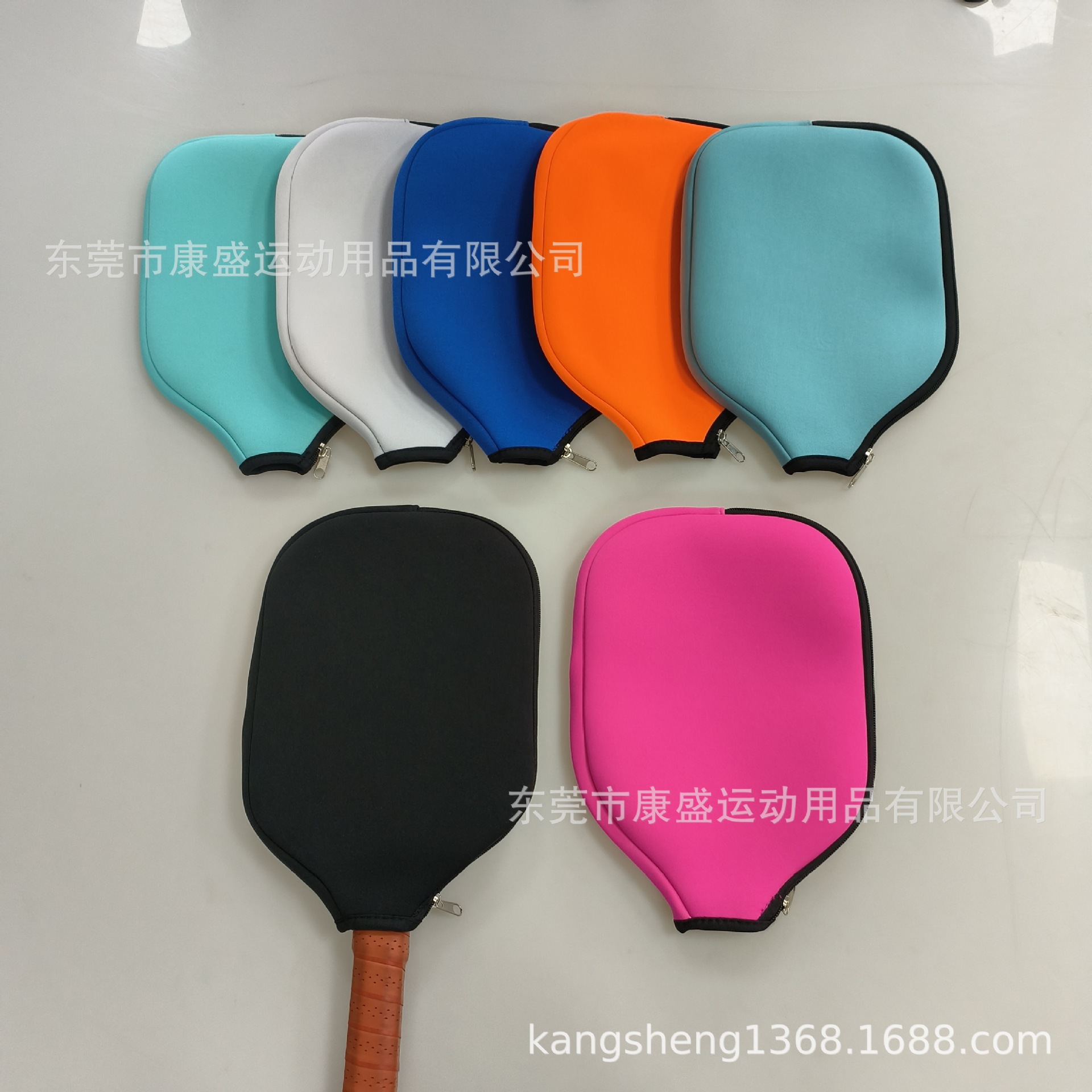 Водонепроницаемый и износостойкий чехол для пляжной ракетки, простой чехол для настольного тенниса, чехол для ракетки для пинг-понга из дайвинг-материала