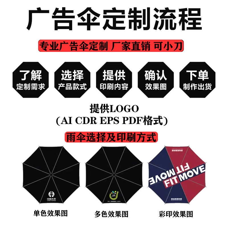 Wholesale Dropshipping 30inch Full Fiber Golf Umbrella Gift Umbrella Automatic Long Handle Umbrella Business Advertising Umbrella Customization