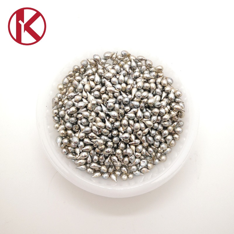 [Оловянные гранулы] 99.95% водяной капельный тип Sn гранулы паяльный сплав с добавленным предохранителем оловянные гранулы