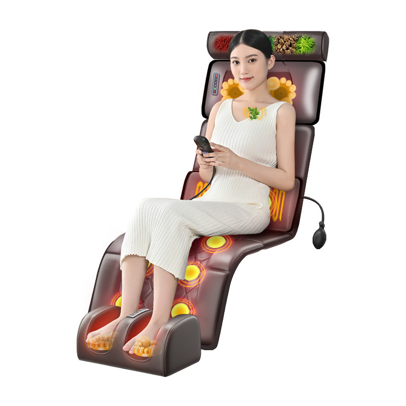 Multifunctional Massage Mattress Waist Neck Shoulder Household Kneading Electric Massager Full Body Massage Bed and Chair Cushion