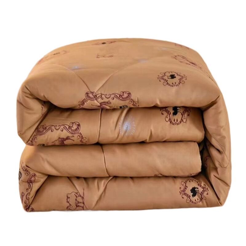 Camel Hair Quilt Thickeneded Graphene Camel Hair Quilt Light up Sales Gift Quilt Welfare Air Conditioning Spring Autumn Winter Quilt