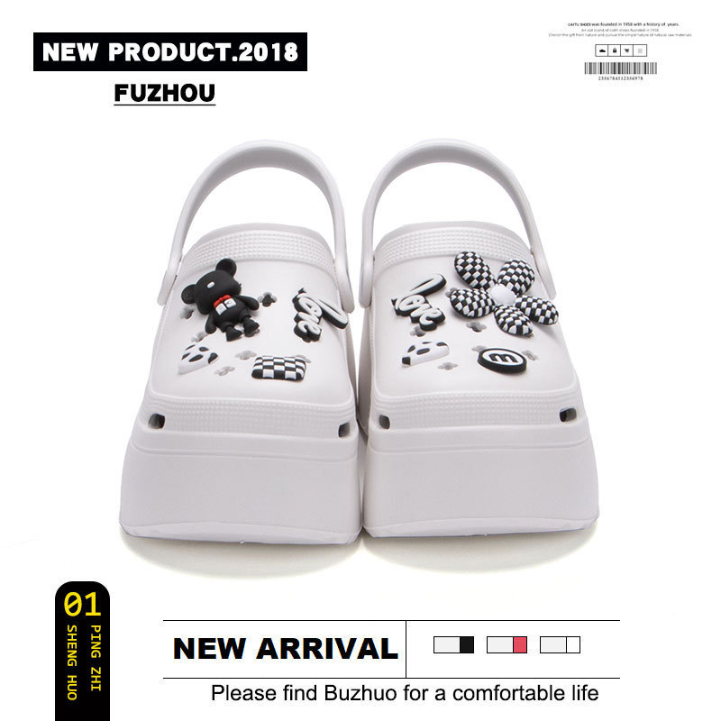 Туфли с толстой подошвой, летняя модная обувь для женщин, нишевый дизайнерский стиль, маленькие повышенные слепоны для женщин