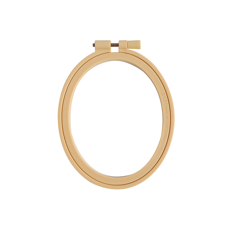 Factory wholesale embroidery ring embroidery diy plastic embroidery shed cross-stitch embroidery embroidery imitation bamboo embroidery cloth poking fun