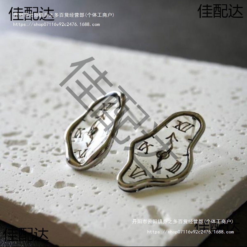 Clock Jewelry, Handmade Earrings, Personalized Simple and Fashionable Dropshipping, Handmade Earrings