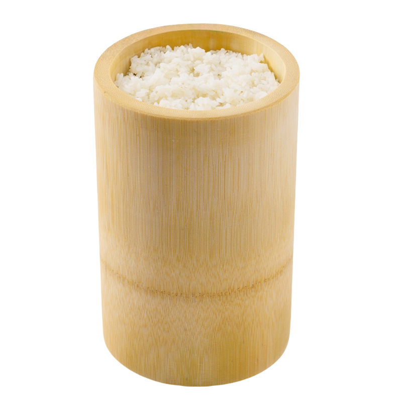 Bamboo Steamer Rice Cooker Natural Bamboo Steamer Whole Bamboo Traditional Bamboo Steamer Integrated Thickened with Lid