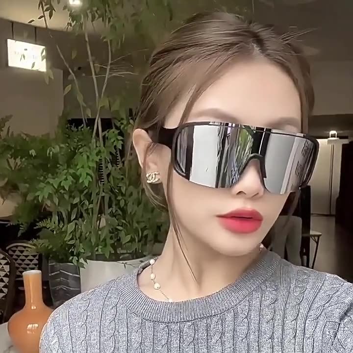 Модные очки для велоспорта на открытом воздухе, снегозащитные, большие рамки, стильные, лыжные очки