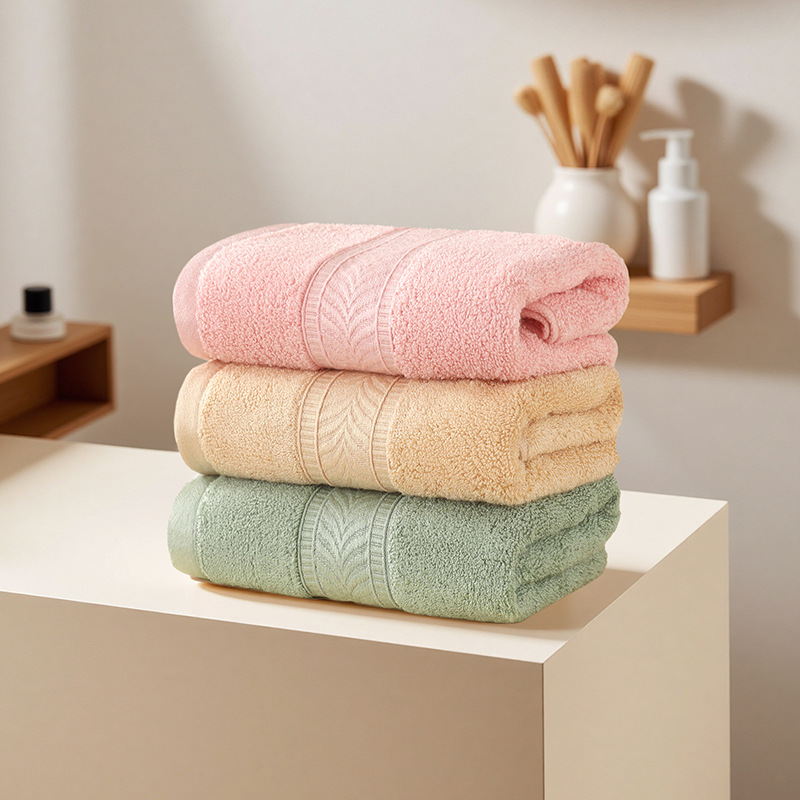 Grand Bamboo Fiber Gift Box Towel 120g for Celebrations, Weddings, and High-End Gifts