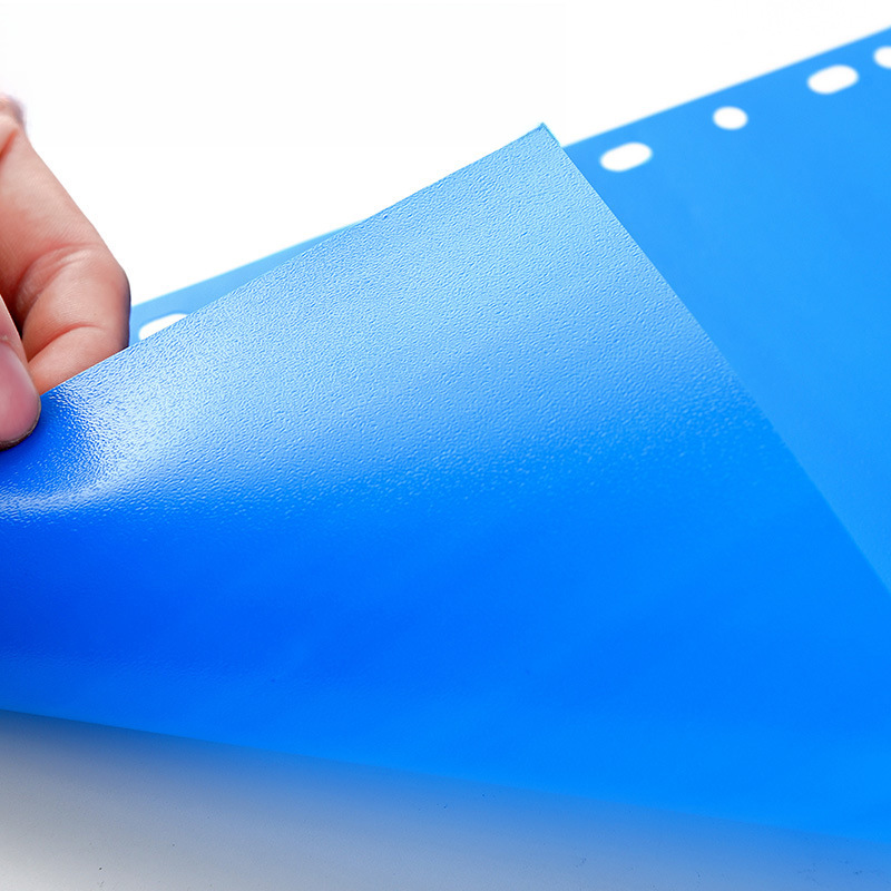 A4PP plastic classification page color digital classification paper paging paper non-word partition paper index paper factory direct sales