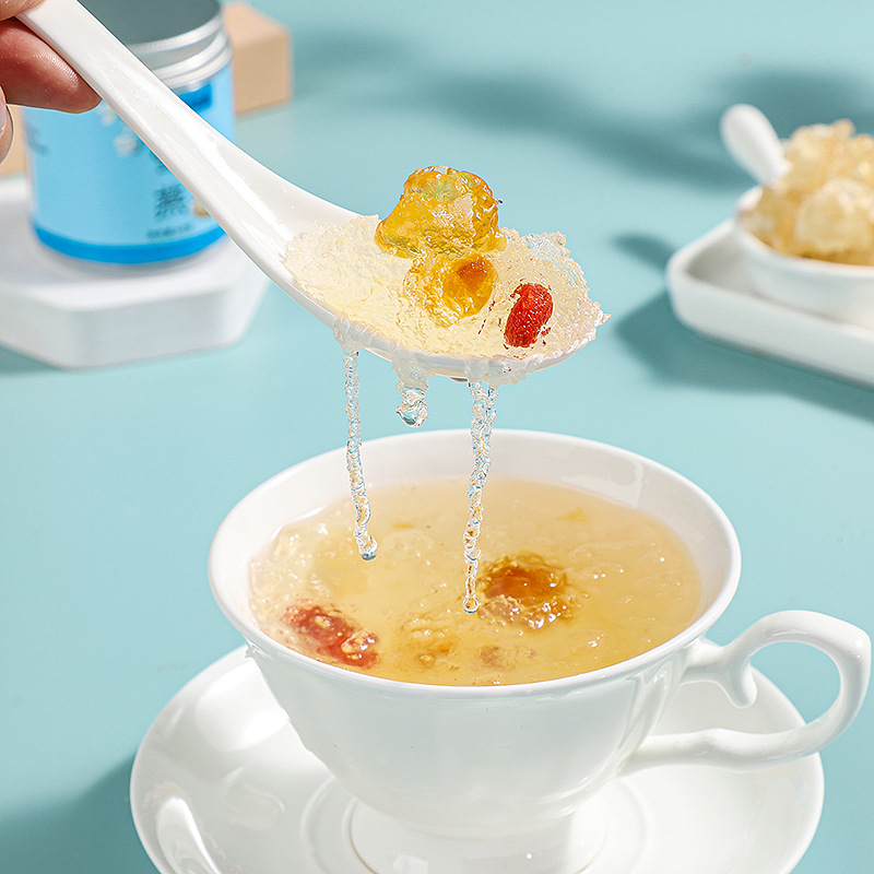 [Mancha rhyme] Yunnan plant snow swallow 60g selected non-impurity snow swallow Gangle Rice brushed snow swallow