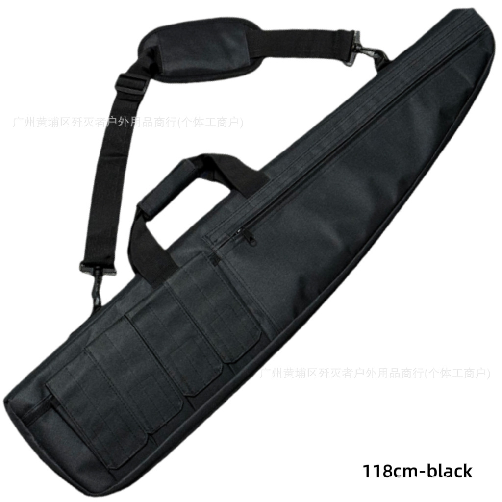 2025 Outdoor Military Fan Tactical Oblique Gun Bag Multifunctional Sponge Bag Fishing Gear Storage Bag Crossbody Shoulder Handbag